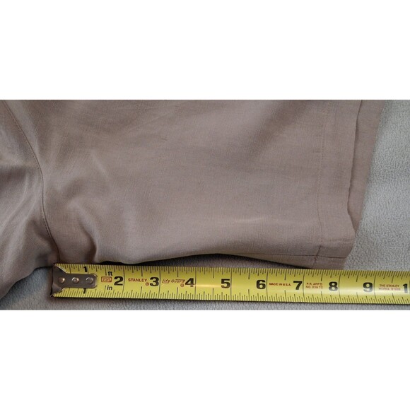 Cumran Men’s Silk Linen Shorts Size 36 Pleated Lightweight Dress Shorts - Picture 10 of 11